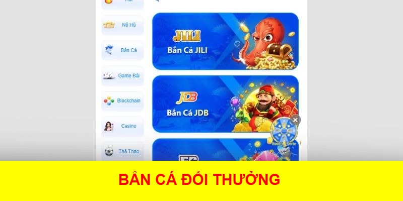 Bắn Cá Đổi Thưởng