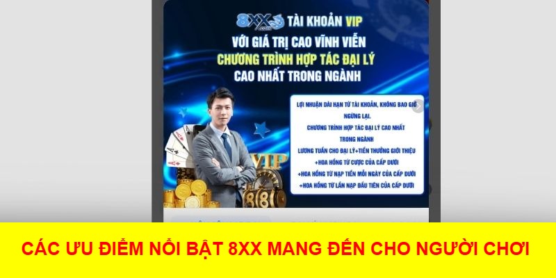 Các ưu điểm nổi bật 8XX mang đến cho người chơi